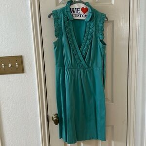 Turquoise wedding guest dress size 6
